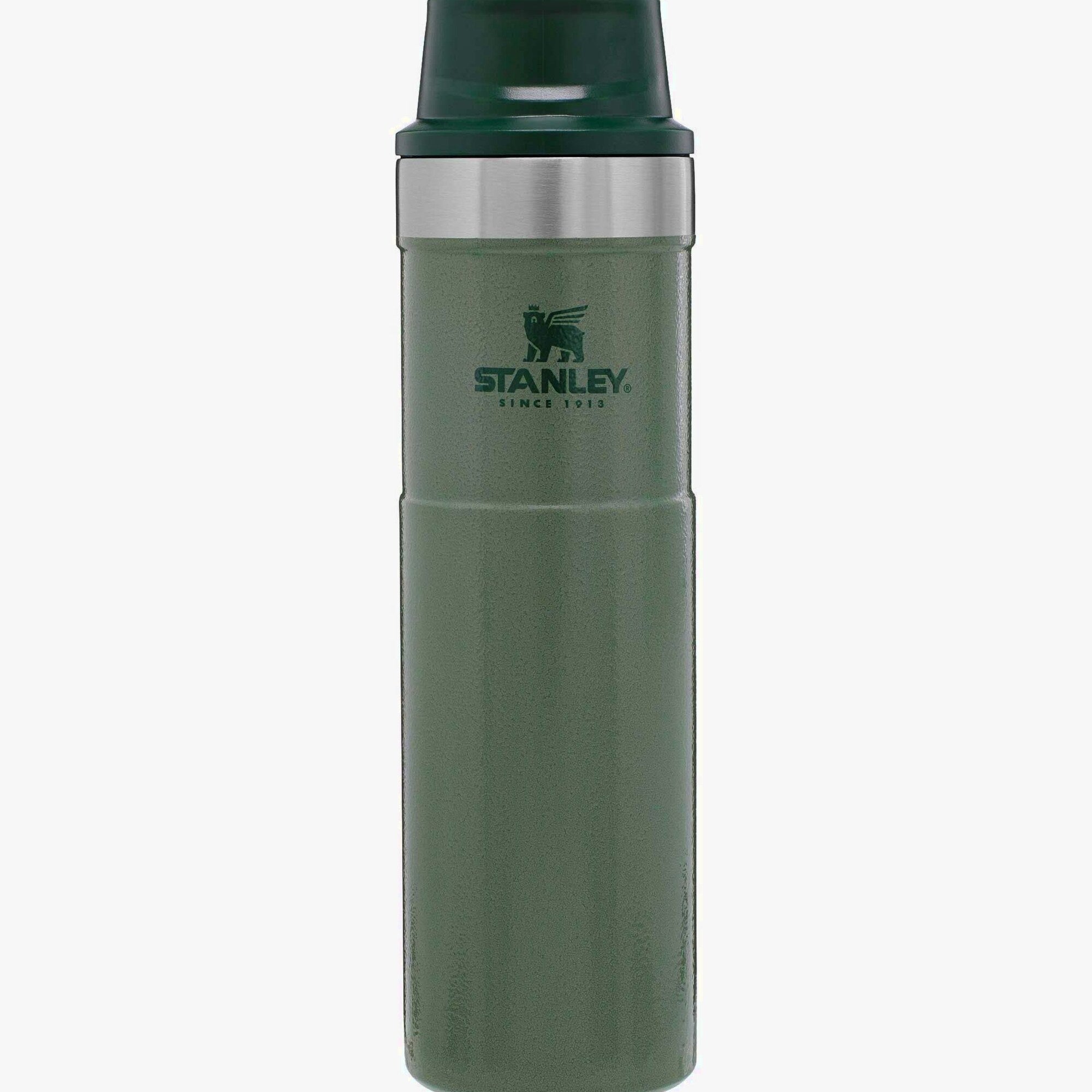 Stanley 20 oz Classic Trigger-Action Travel Mug – Hammertone Green