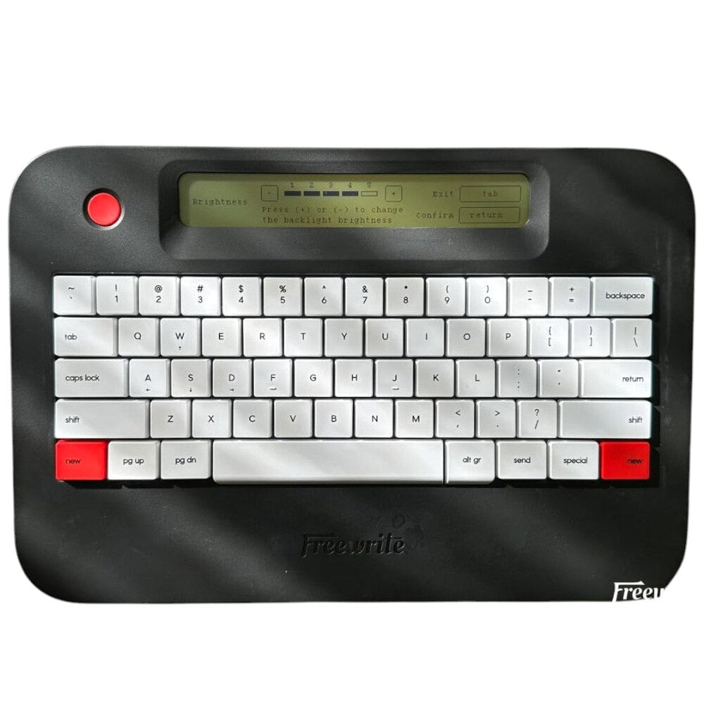 Freewrite Alpha Digital Typewriter – Backlit LCD, Wi-Fi Backup
