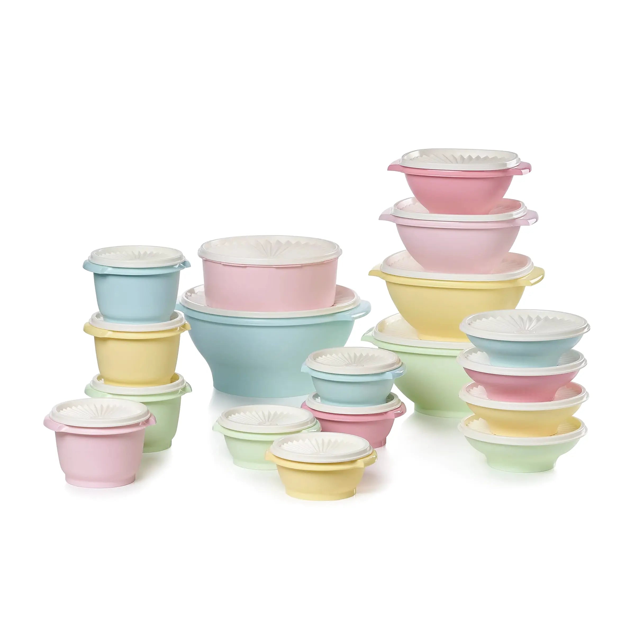 Tupperware Heritage Collection Food Storage Container Set, 36 Piece – Vintage