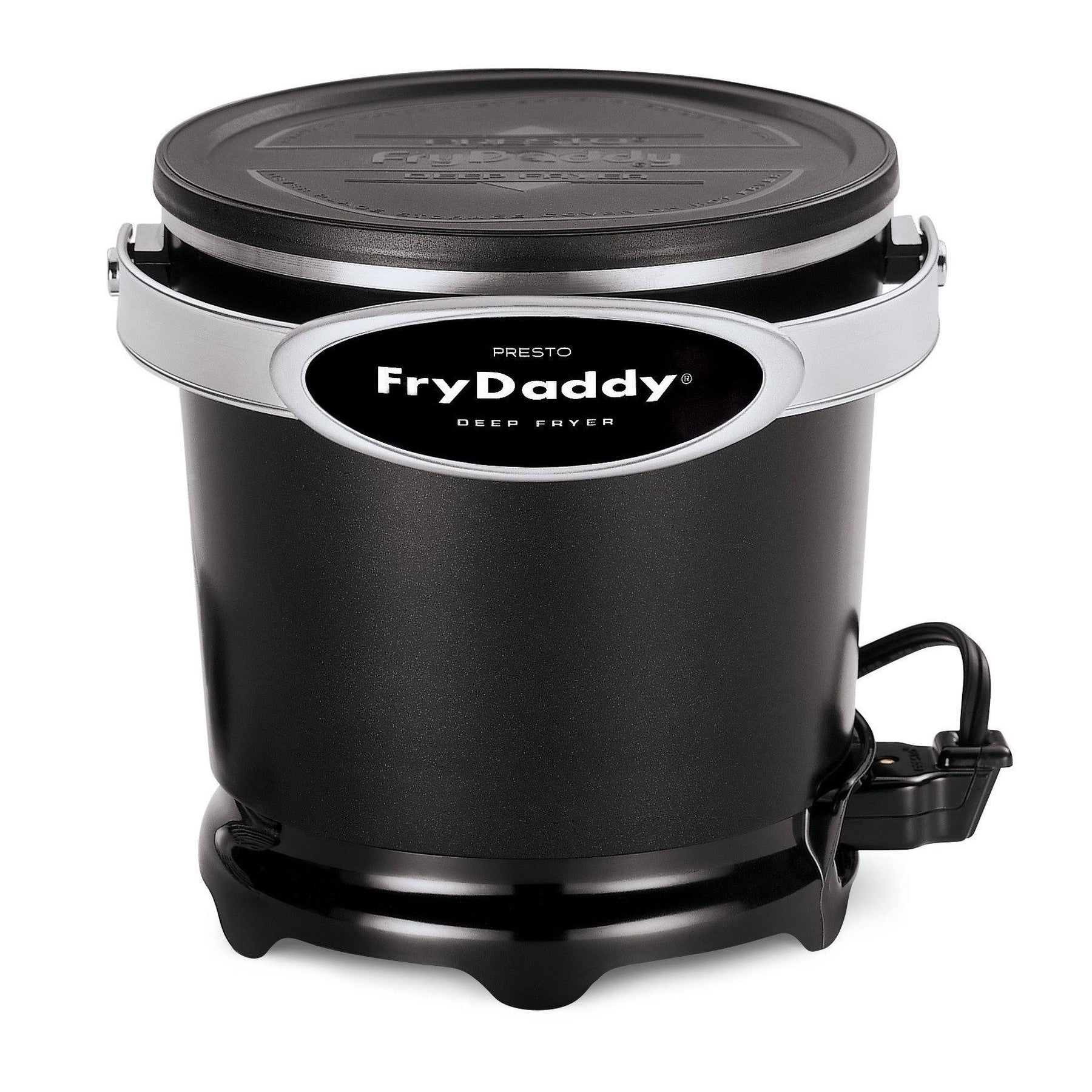 Presto FryDaddy Electric Deep Fryer, 4-Cup, Black – 05420