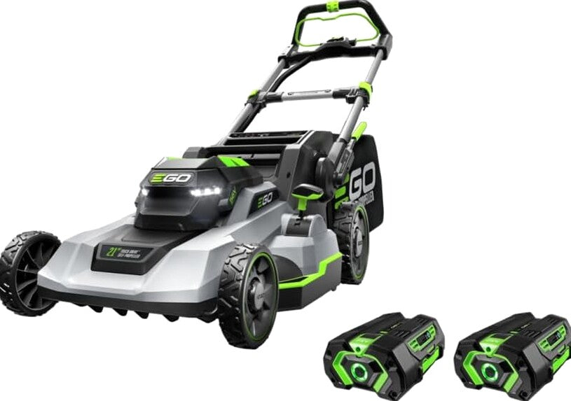 EGO Power+ 21-Inch 56-Volt Lithium-Ion Self-Propelled Cordless Lawn Mower With 2 4.0Ah Batteries And Rapid Charger – LM2102SP-A