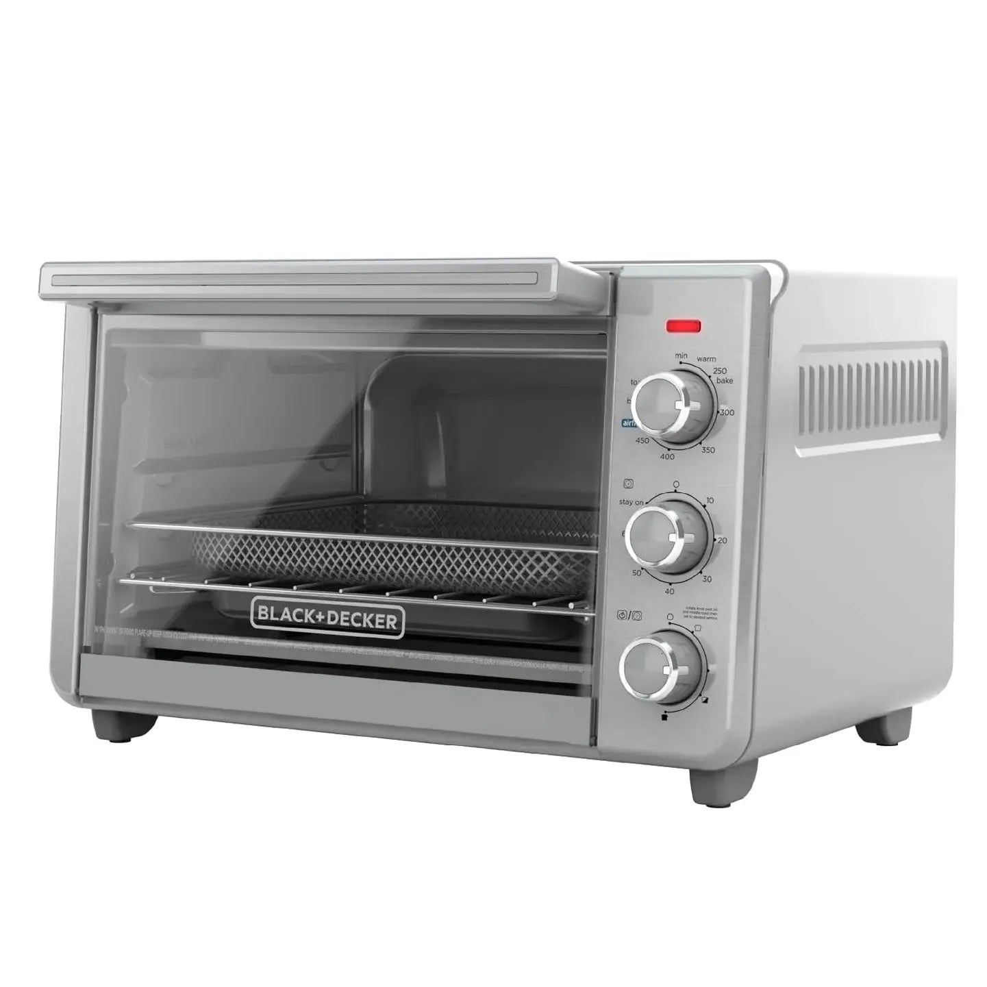 BLACK+DECKER Crisp ‘N Bake Air Fry Toaster Oven – TO3217SS