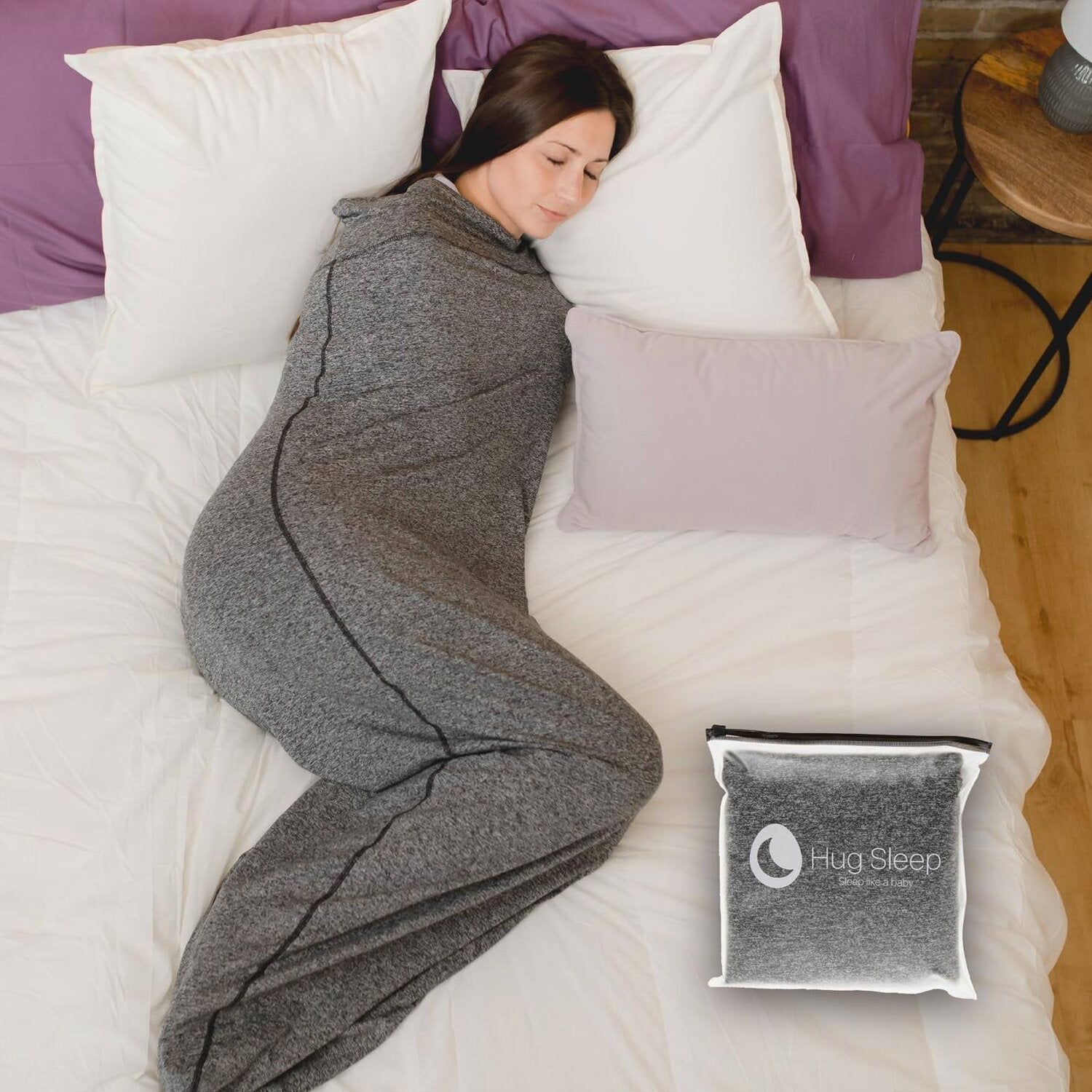 Hug Sleep Sleep Pod Original Cooling Wearable Blanket – Sleep Pod Move