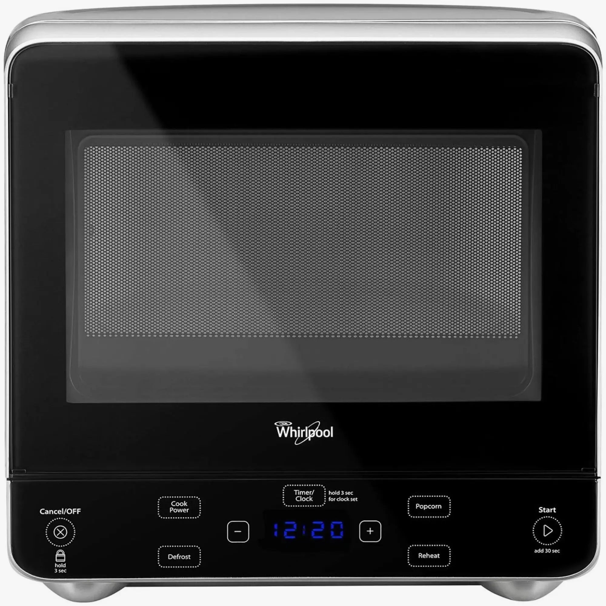 Whirlpool 0.5 Cu. Ft. Silver Countertop Microwave – WMC20005YD