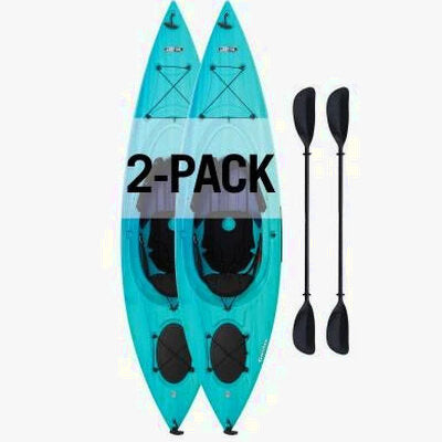 Lifetime Guster 100 Sit-In Kayak 2-Pack – 91007