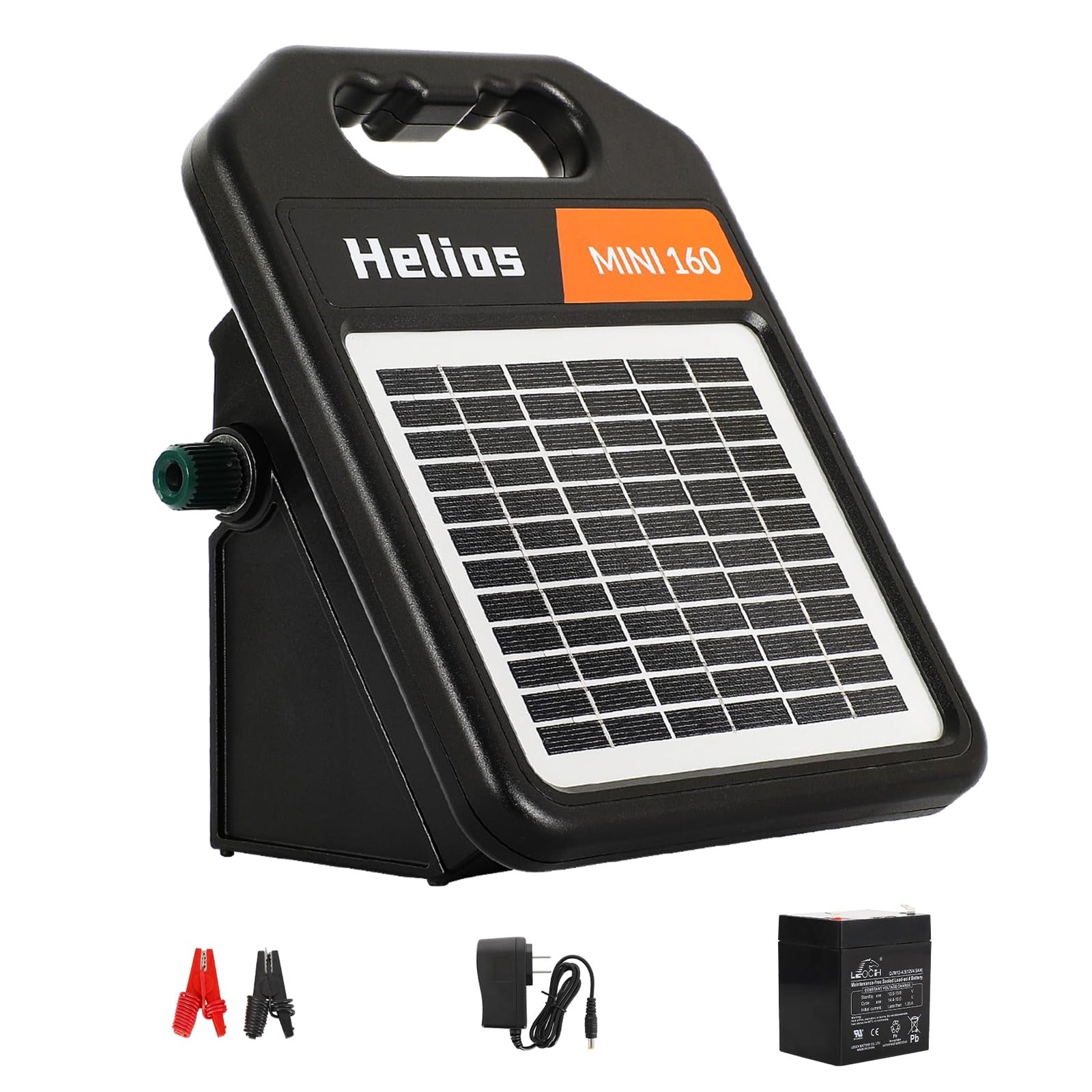 ANDMON Solar Electric Fence Charger, 10 Miles, 0.16J, Day/Night Mode – MINI160