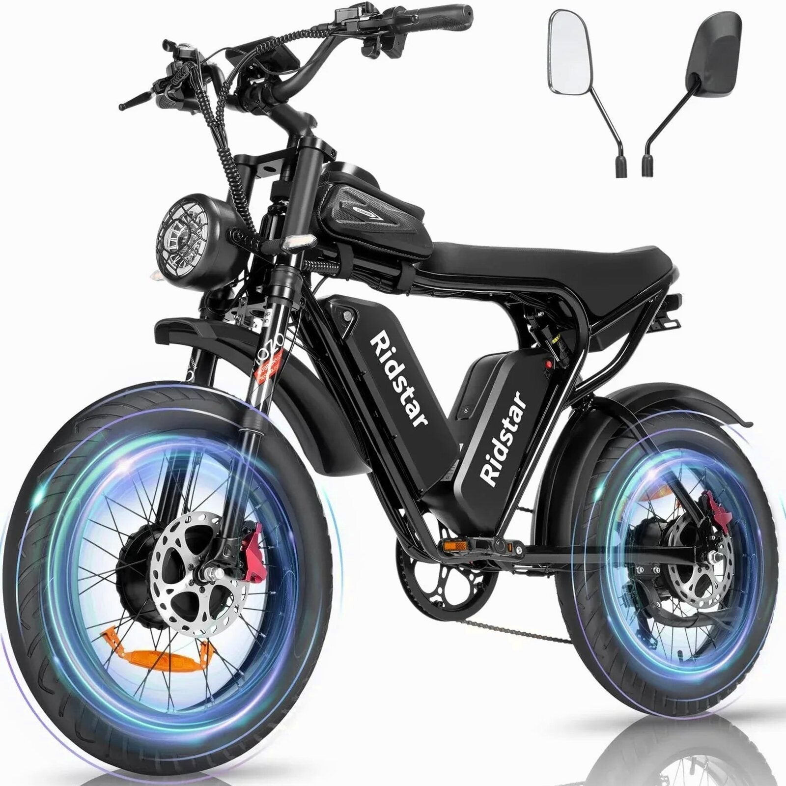 Dual Motor Electric Bike 2000W 52V 40Ah – Q20PRO
