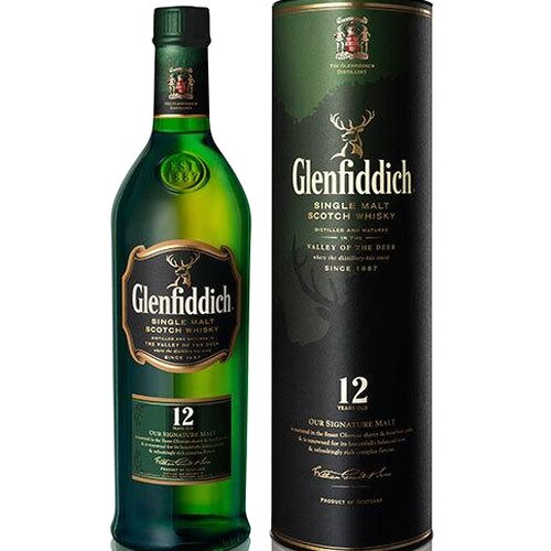 Glenfiddich 12 Yr Single Malt Scotch Whisky – 750ML