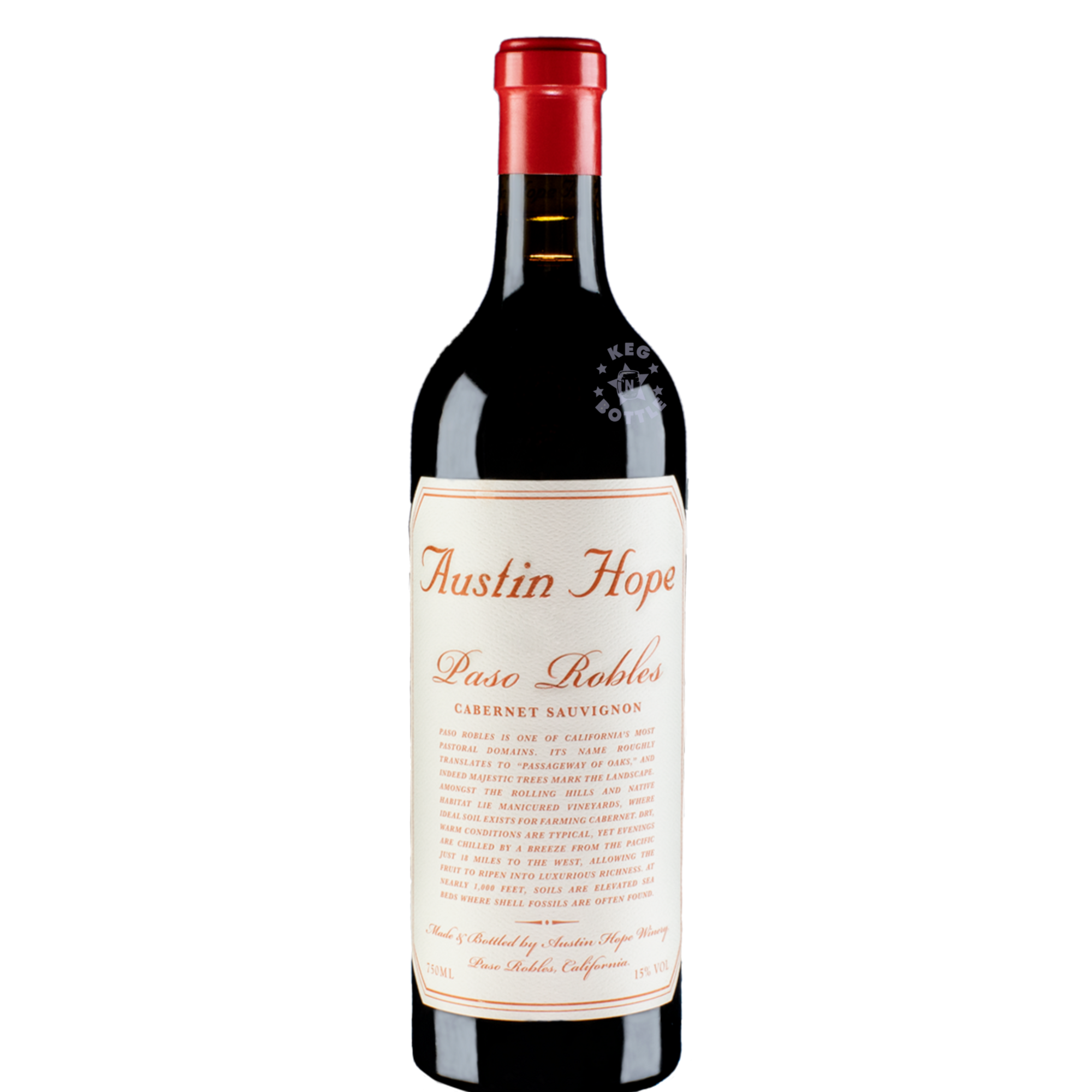 Austin Hope Cabernet Sauvignon 750ml – Paso Robles