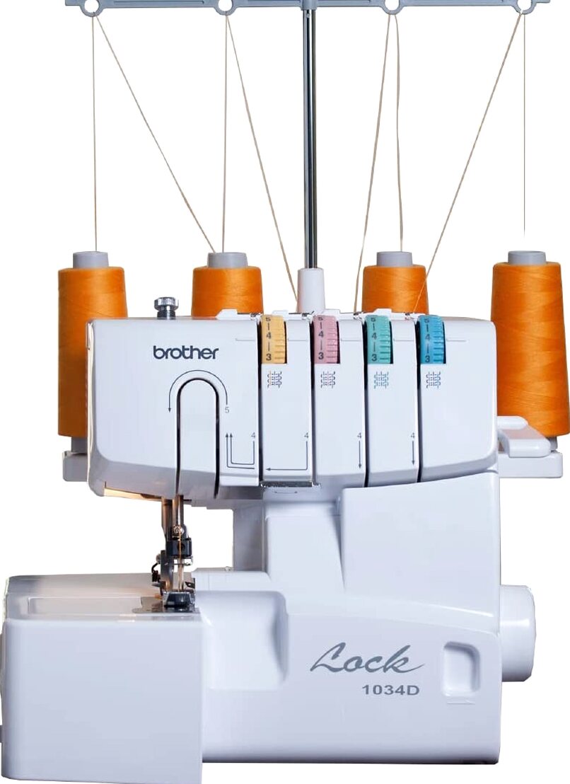 Brother 3/4 Thread Serger With Differential Feed And 3 Accessory Feet – 1034D