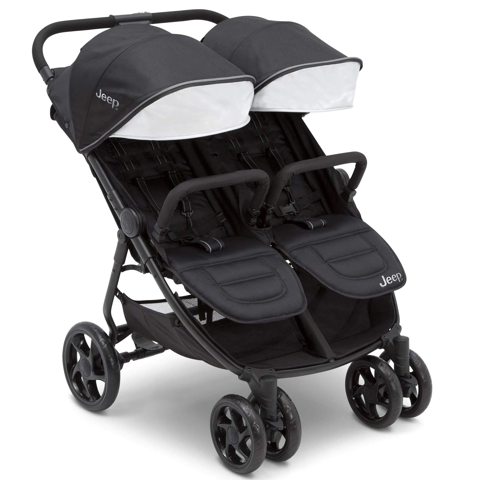 Jeep Destination Ultralight Side x Side Double Stroller – 40 lb Per Seat