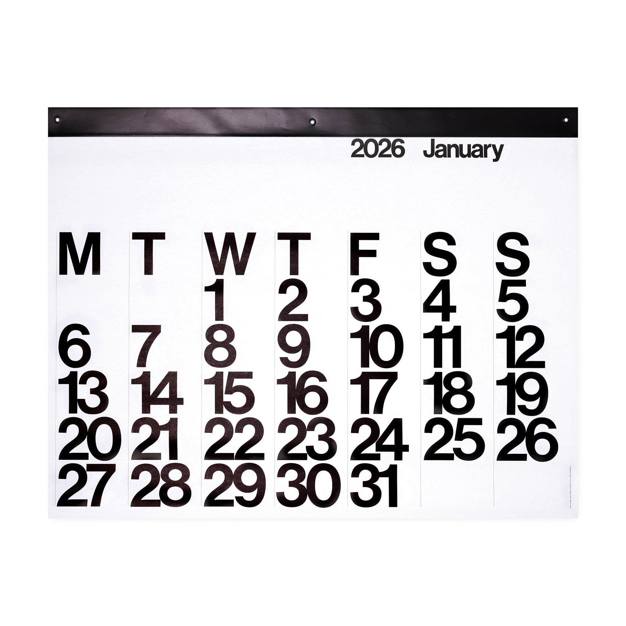 Stendig Art Calendar 2026 – Massimo Vignelli