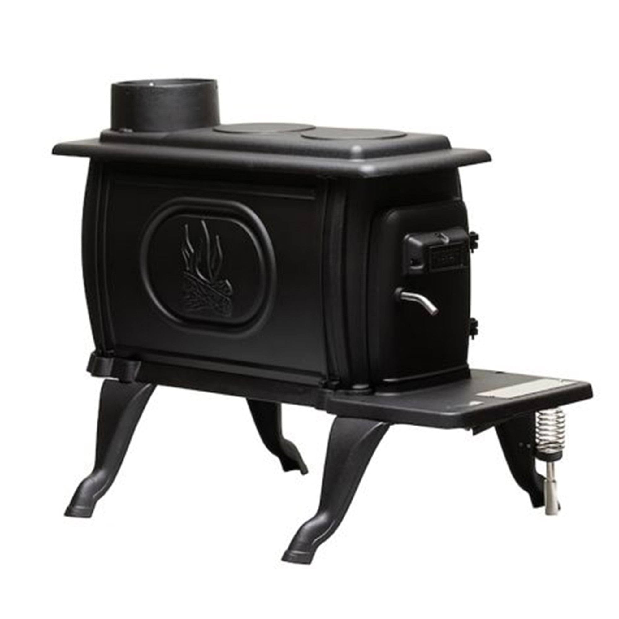 US Stove Cast Iron Wood Stove, 900 Sq. Ft. – US1269E