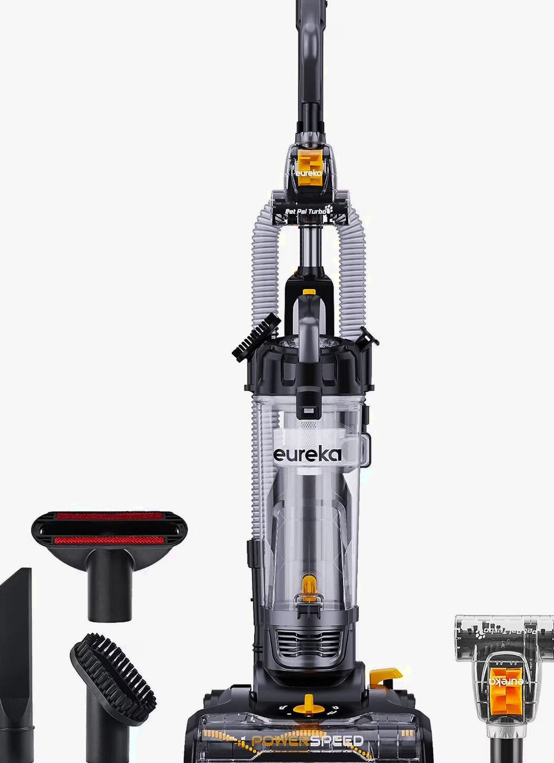 EUREKA PowerSpeed Lightweight Upright Vacuum Cleaner With Pet Turbo Tool – NEU181D