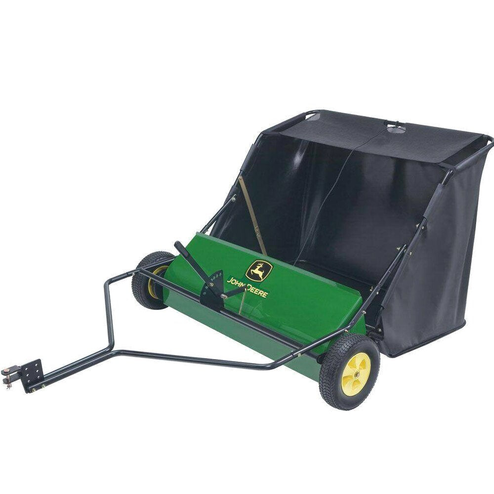 John Deere 42 in. 24 cu. ft. Tow-Behind Lawn Sweeper – STS-42JDC