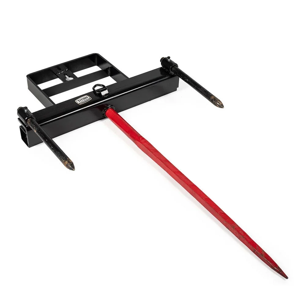 Titan Attachments 43in Hay Bale Spear Attachment With Stabilizer Spears – Conus 2
