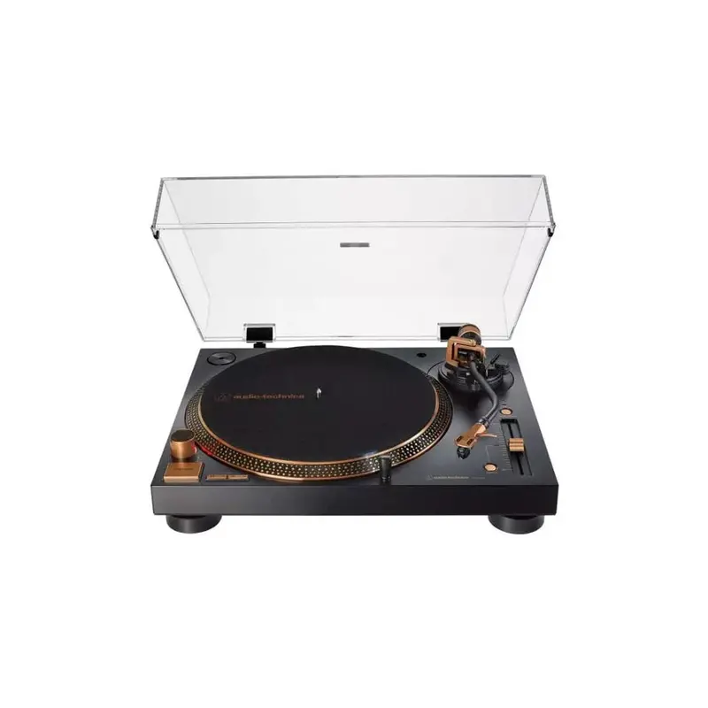 Audio-Technica Direct-Drive Vinyl Turntable With 3-Speed Operation And USB Audio Capture – AT-LP120XUSB-BZ