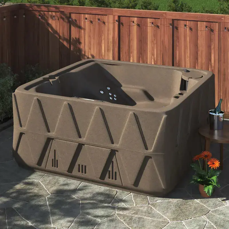 AquaRest Spas AR-500 Elite 5-Person 29-Jet Plug-And-Play Hot Tub With Ozonator – AR-500P