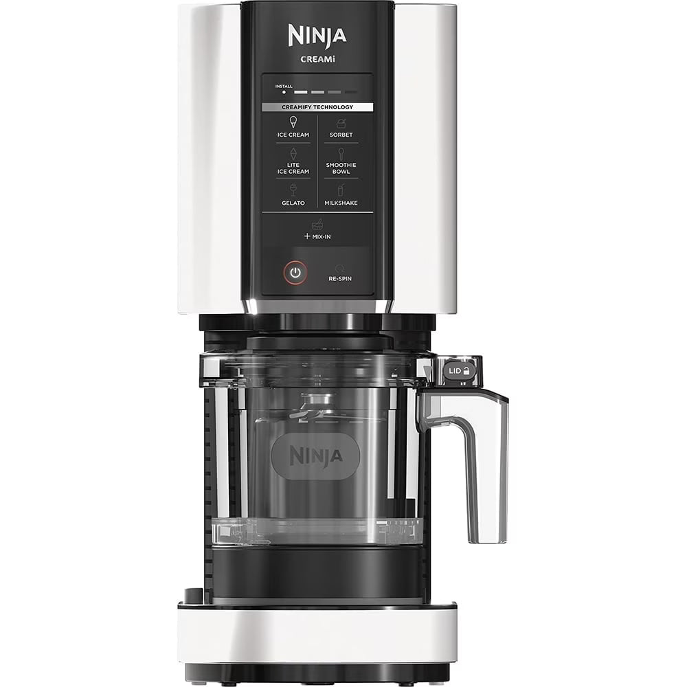 Ninja CREAMi 7-in-1 Ice Cream Maker, Cloud Silver – NC301