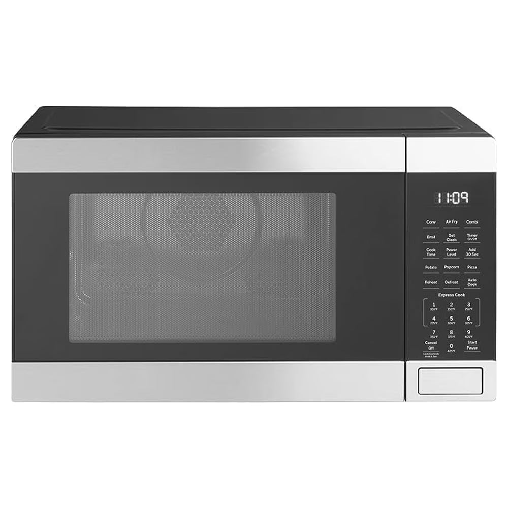 GE 3-in-1 Countertop Microwave Oven, 1.0 Cu. Ft., 1,050 Watts – GCST10A1WSS