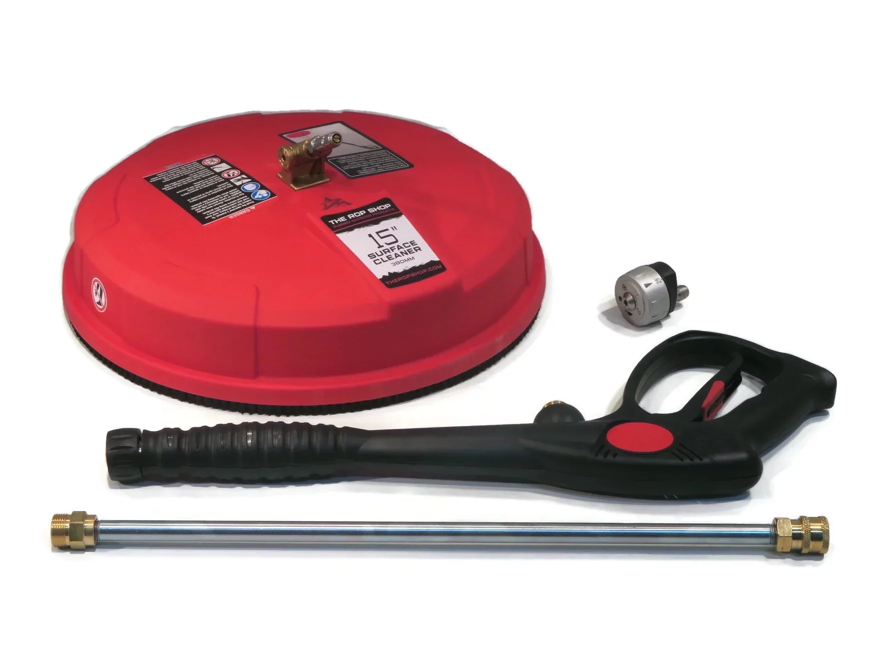 The ROP Shop Spray Gun Kit With 18in Extension Lance, 15in Surface Cleaner And 5-in-1 Spray Nozzle – AP31078