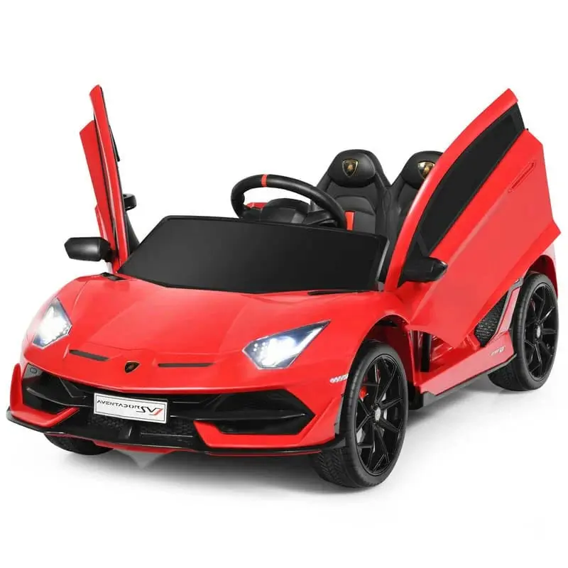 Lamborghini SVJ Kids Ride-On Electric Sports Car, 12V – SVJ