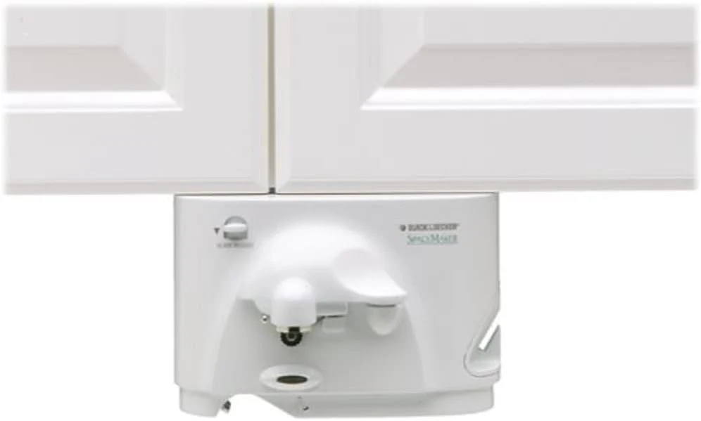 Black & Decker Spacemaker Under-Cabinet Can Opener, Stainless Steel – EC85