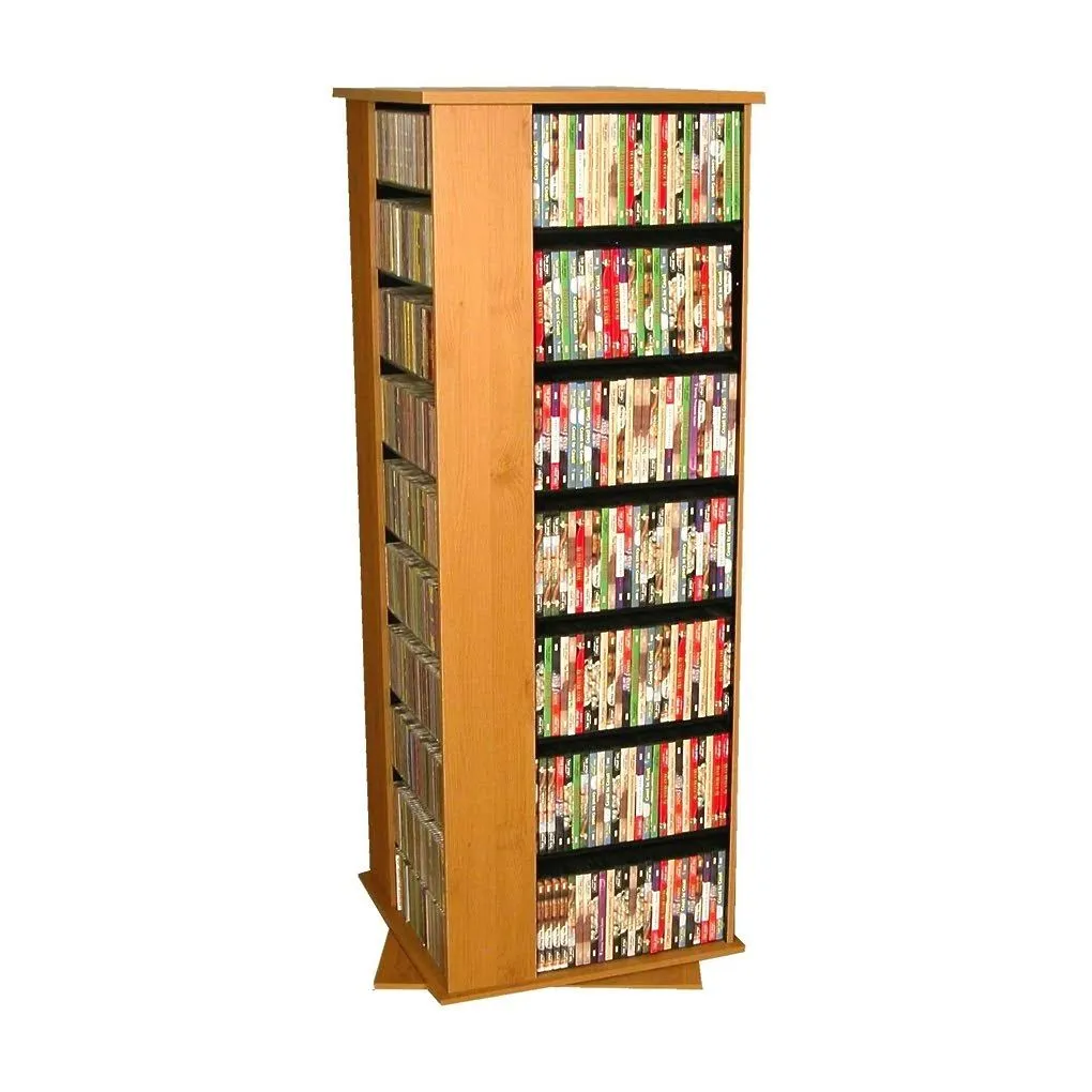 Venture Horizon Revolving Media Tower – Grande Walnut