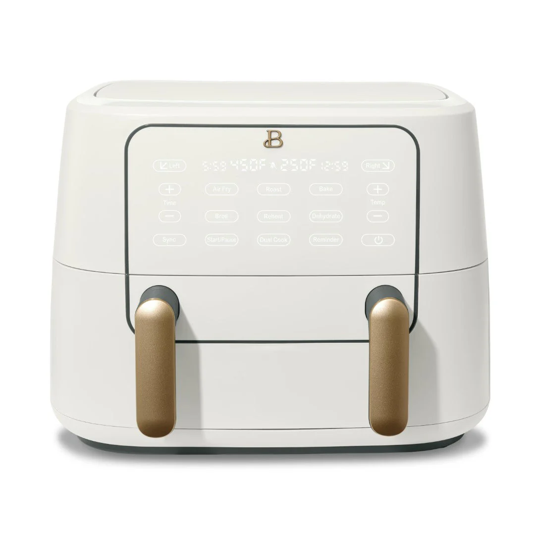Beautiful TriZone Air Fryer 9QT White Icing