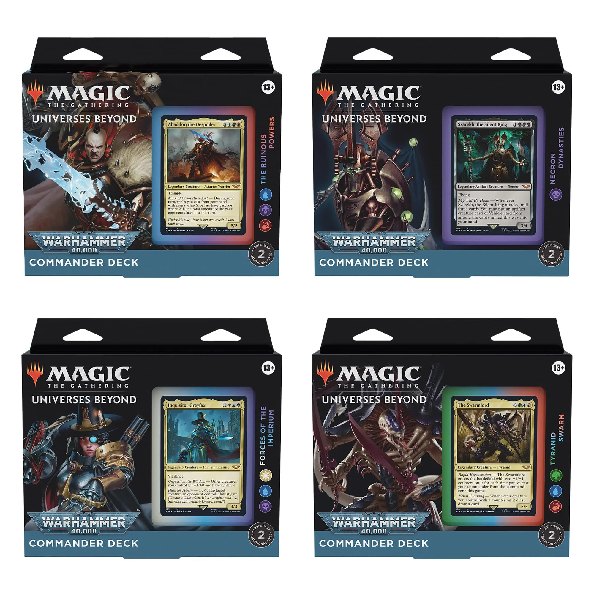 Magic: The Gathering Universes Beyond Warhammer 40,000 Commander Deck – 100-Card