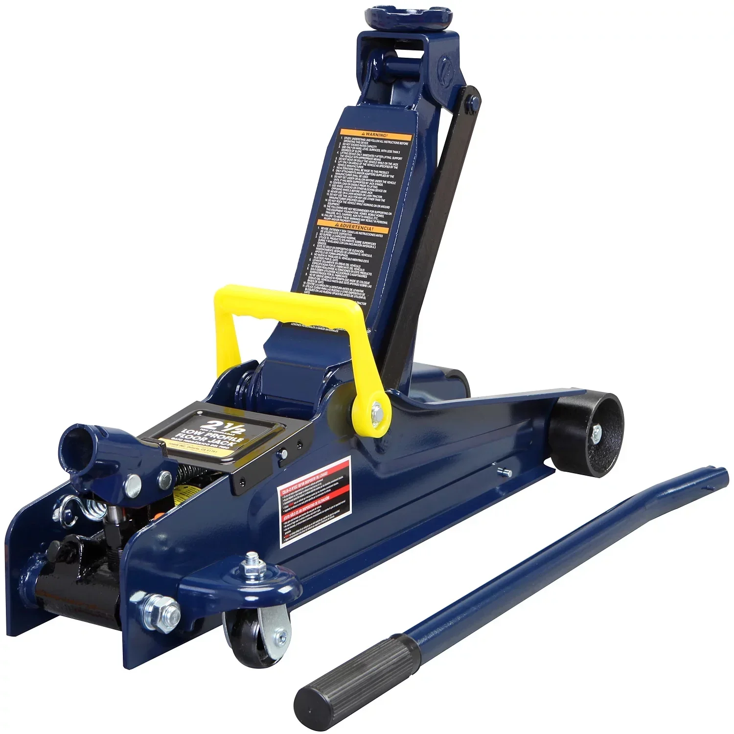TCE 2.5 Ton Hydraulic Low Profile Trolley Floor Jack, Blue – W8255U
