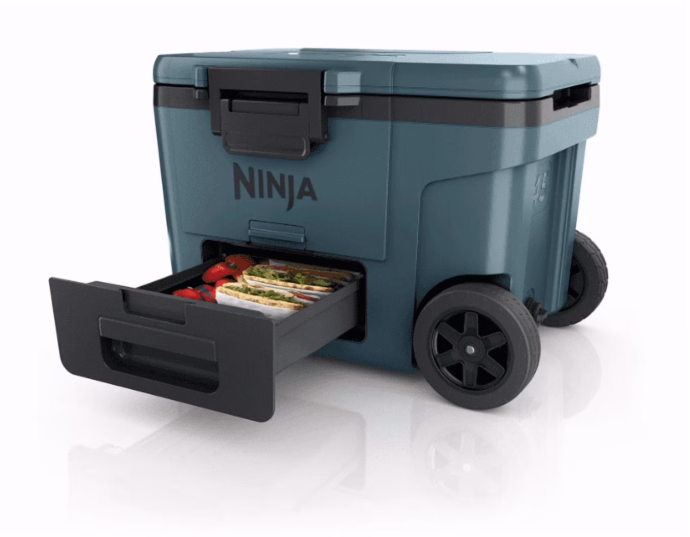 Ninja FrostVault 45QT Wheeled Cooler, Ocean Blue – FB245AOB