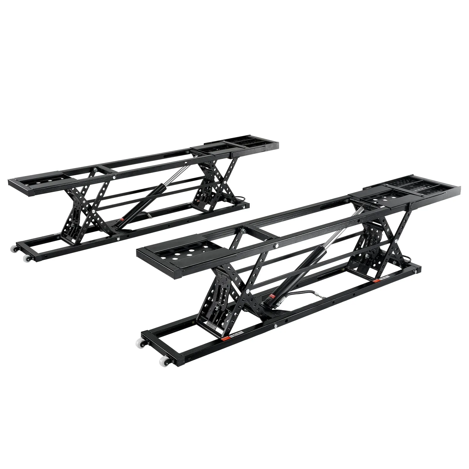 Portable Car Lift System 5000 LBS Carbon Steel Black – 9.06 inch-25.6 inch