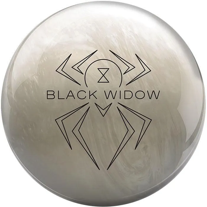 Hammer Bowling Ball, White Pearl, 12-lbs, 13-lbs, 14-lbs, 15-lbs, 16-lbs – Black Widow Ghost