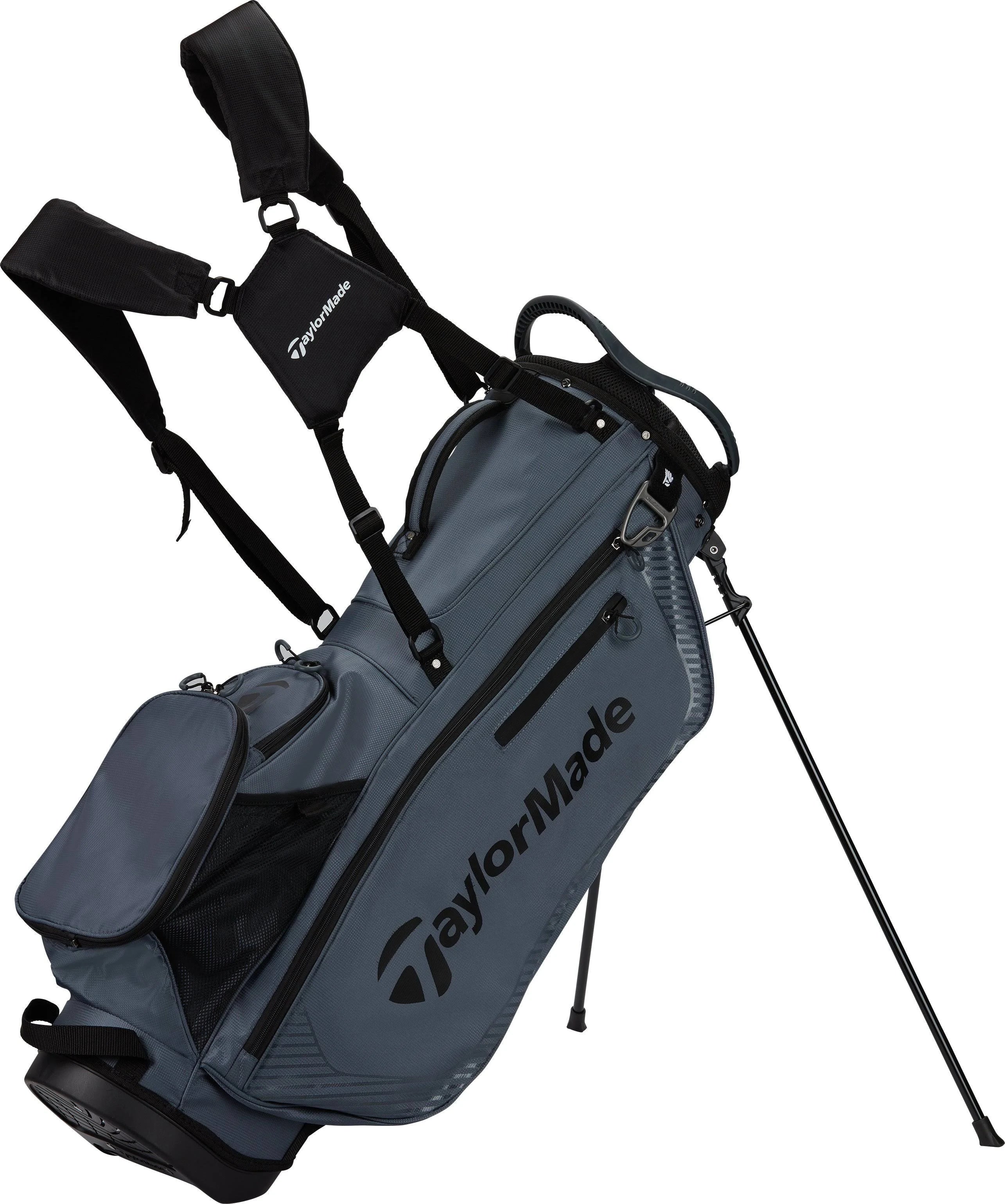 TaylorMade Golf Bag, Charcoal, 4.5 lbs, 8-Way Top – 2023 Pro Stand