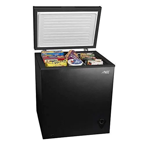 Arctic King Chest Freezer, 5 Cubic Feet, Black – ARC050S0ARBB WHS-185C1WSB