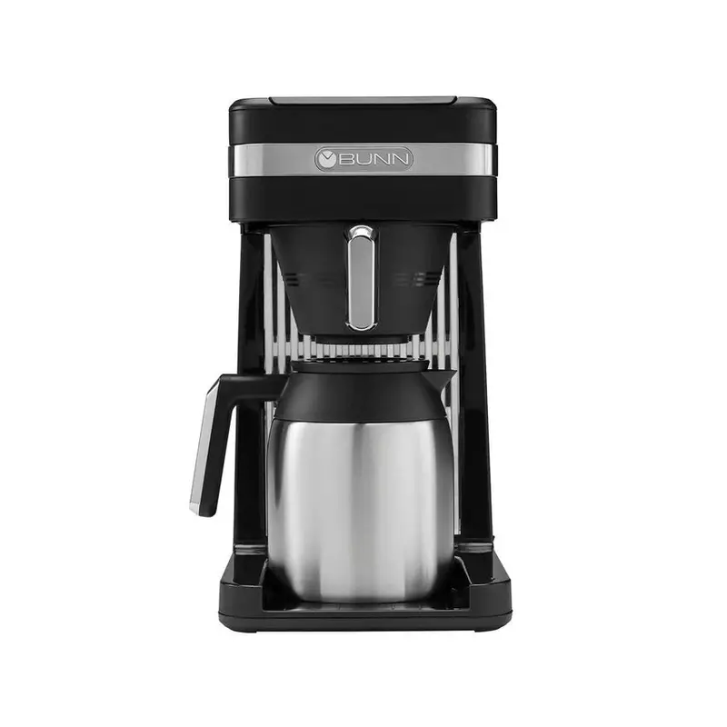 BUNN Speed Brew CSB3T 10-Cup Coffee Maker With Black And Silver Thermal Carafe – CSB3T