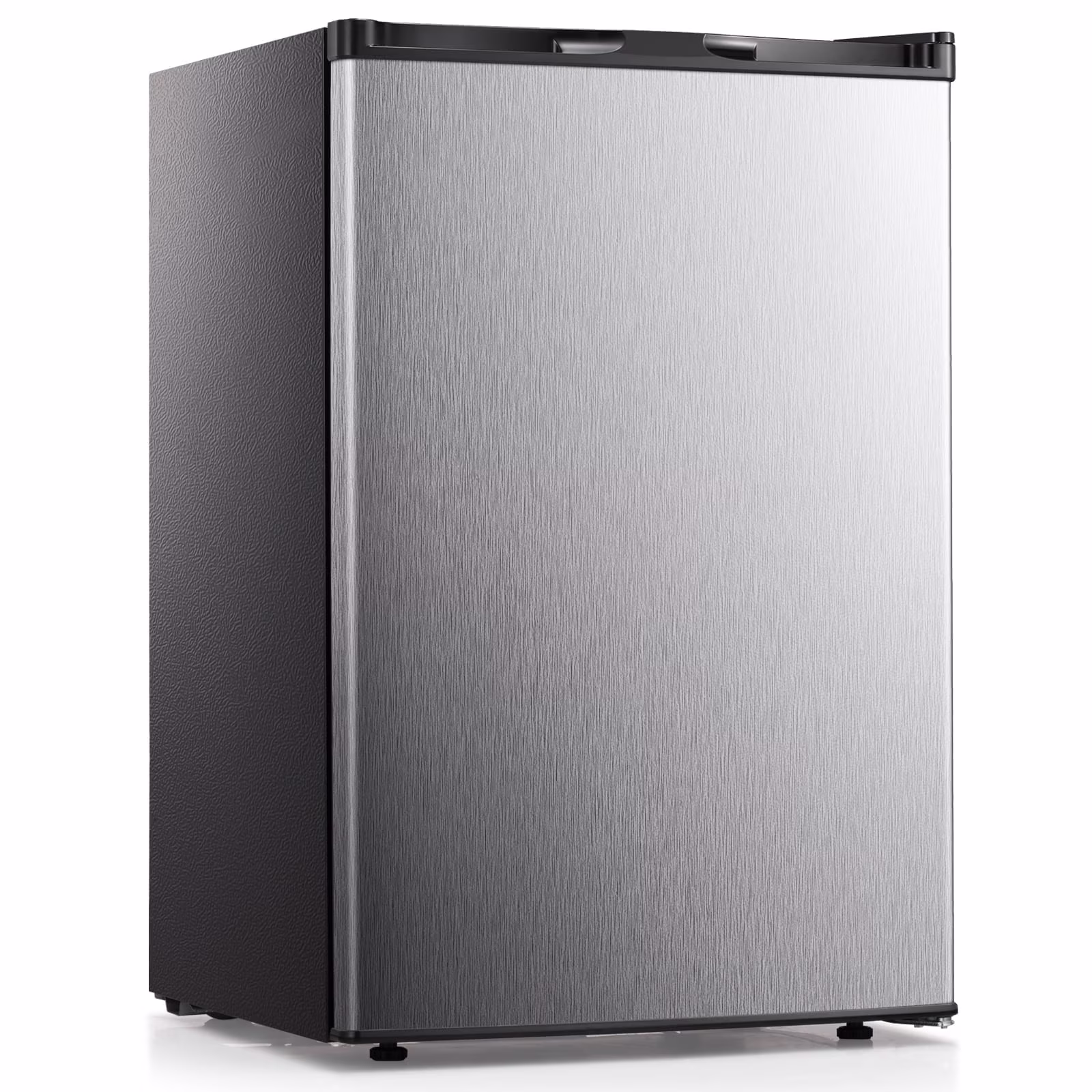 KNDKO 3.2Cu.ft Upright Freezer With Removable Shelves And Adjustable Thermostat – Silver