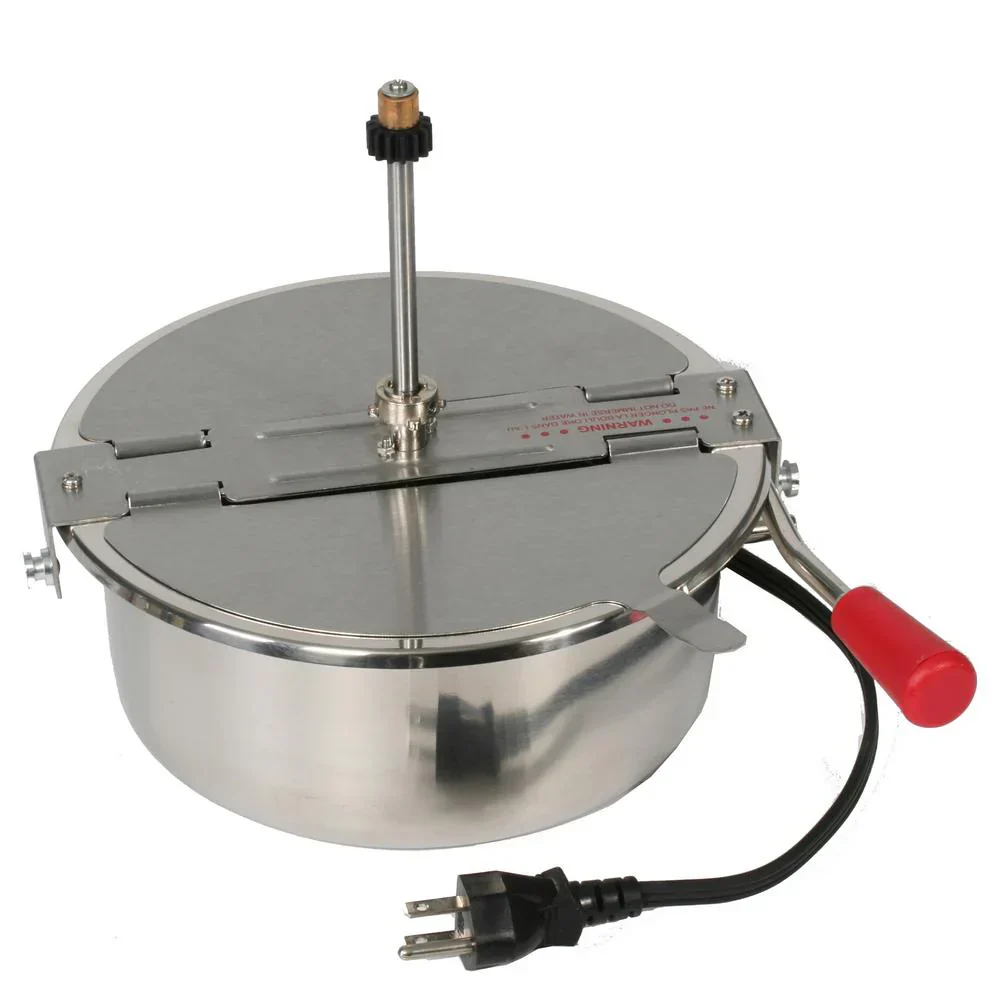 Superior Popcorn Company 8 oz Stainless Steel Replacement Kettle – 860W