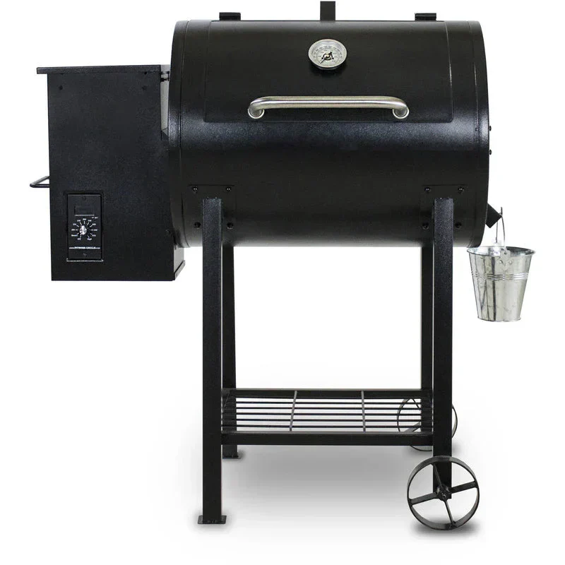 Wood Fired Pellet Grill With Flame Broiler, 700 Sq In Cooking Space – 700FB