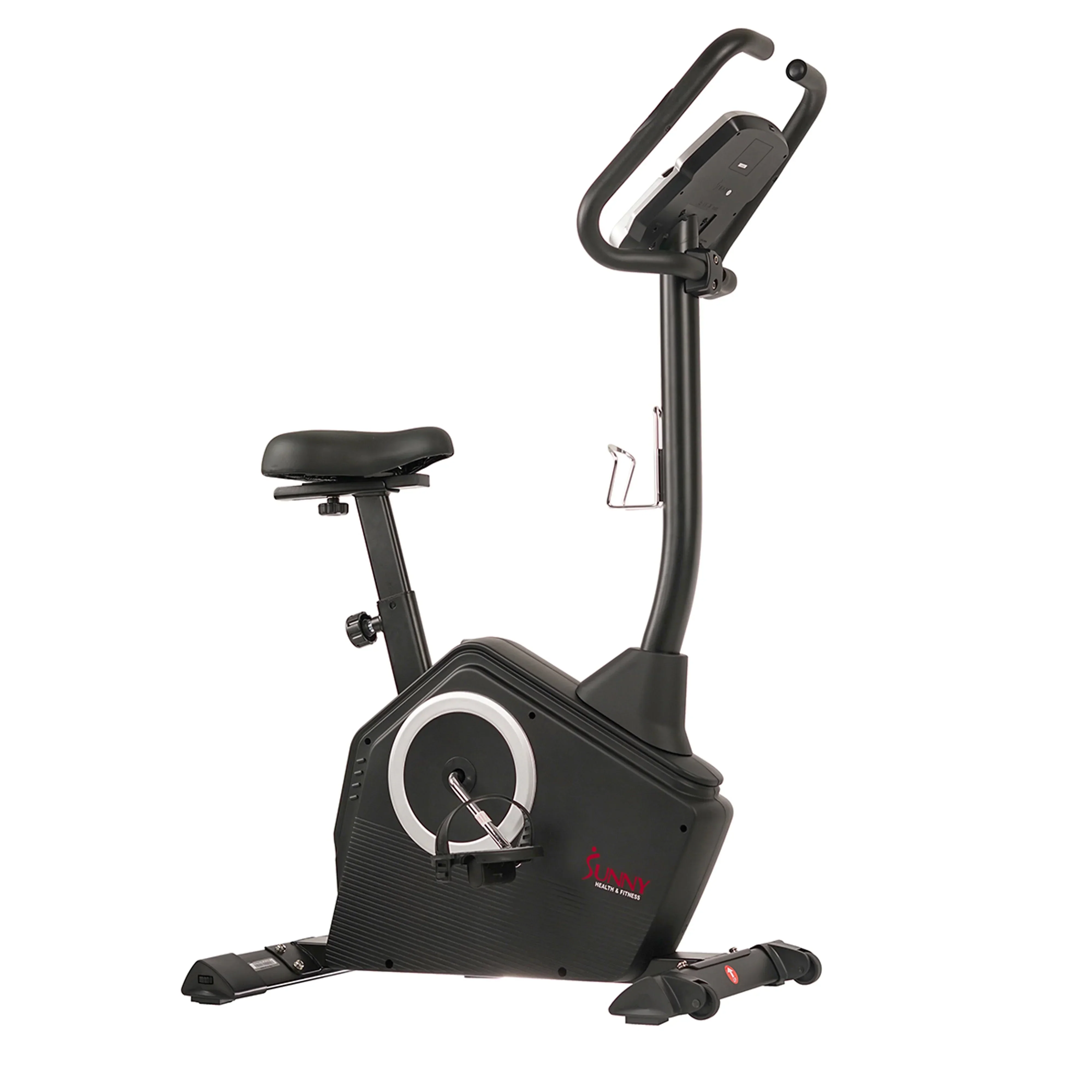 Sunny Health & Fitness Magnetic Upright Exercise Bike With LCD Pulse Monitor – SF-B2883