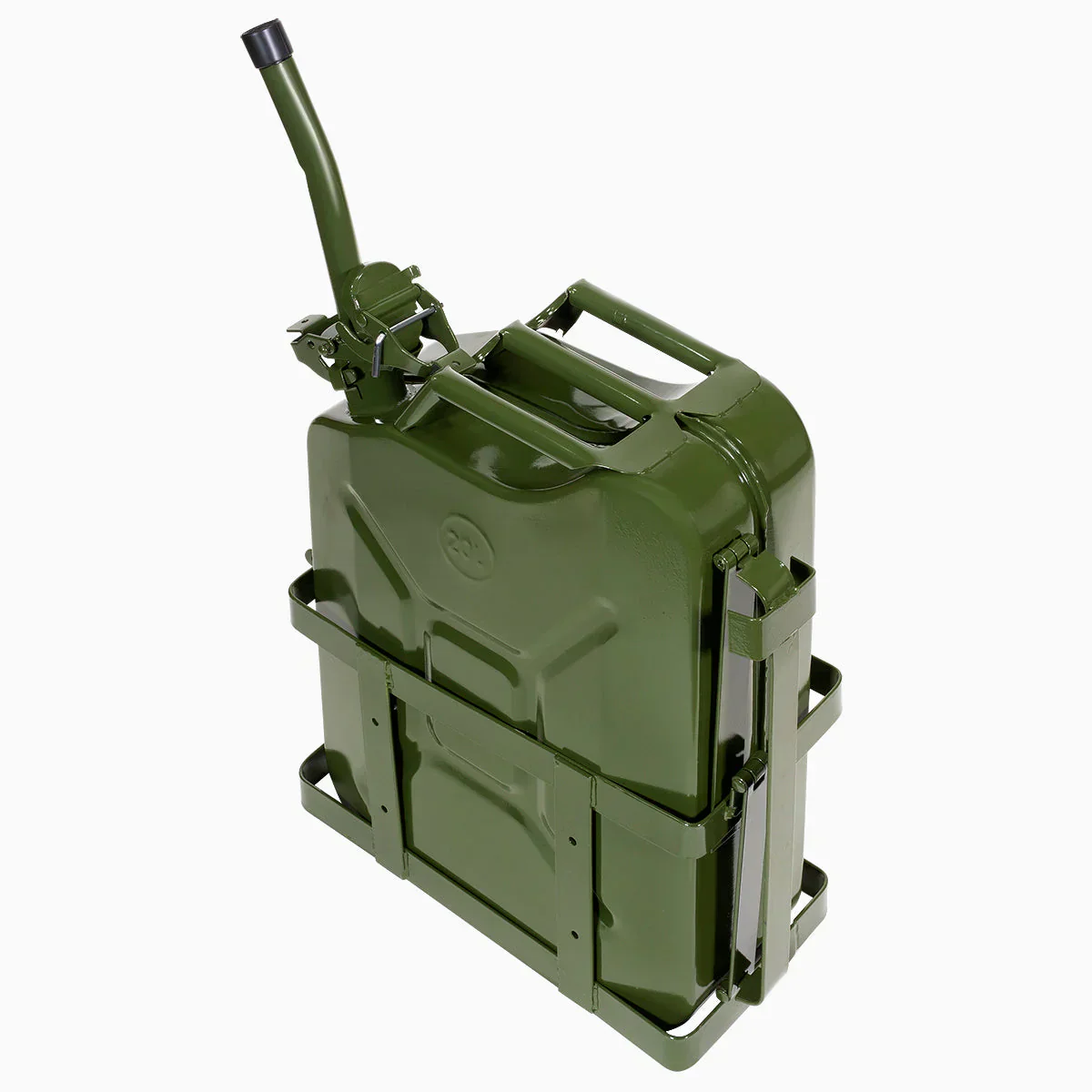 Green Steel Jerry Fuel Can – 20L (5-Gallons)