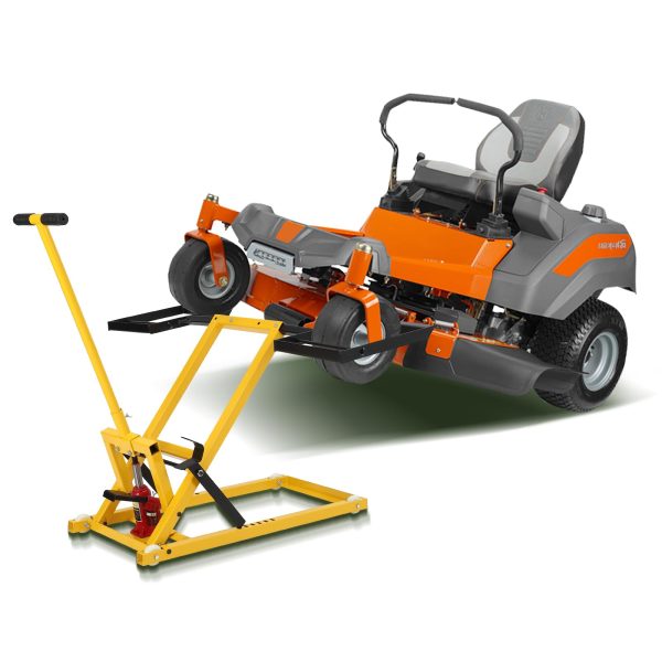 Lawn Mower Lift With Hydraulic Jack, 26 Inches, 500 LBS, Solid Steel – PHO_13L5VR2X2L
