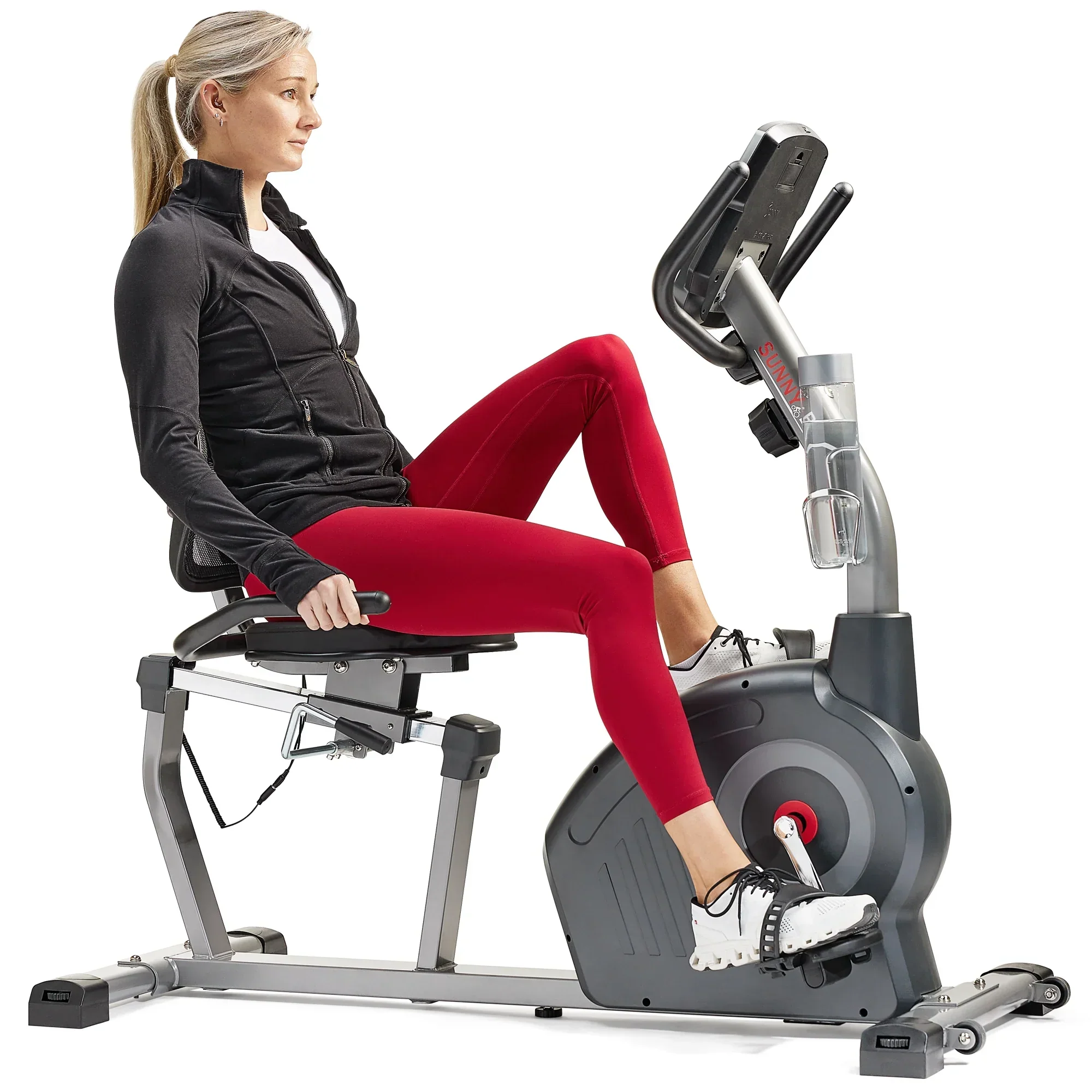 Sunny Health & Fitness Elite Interactive Series Recumbent Bike – SF-RB420046