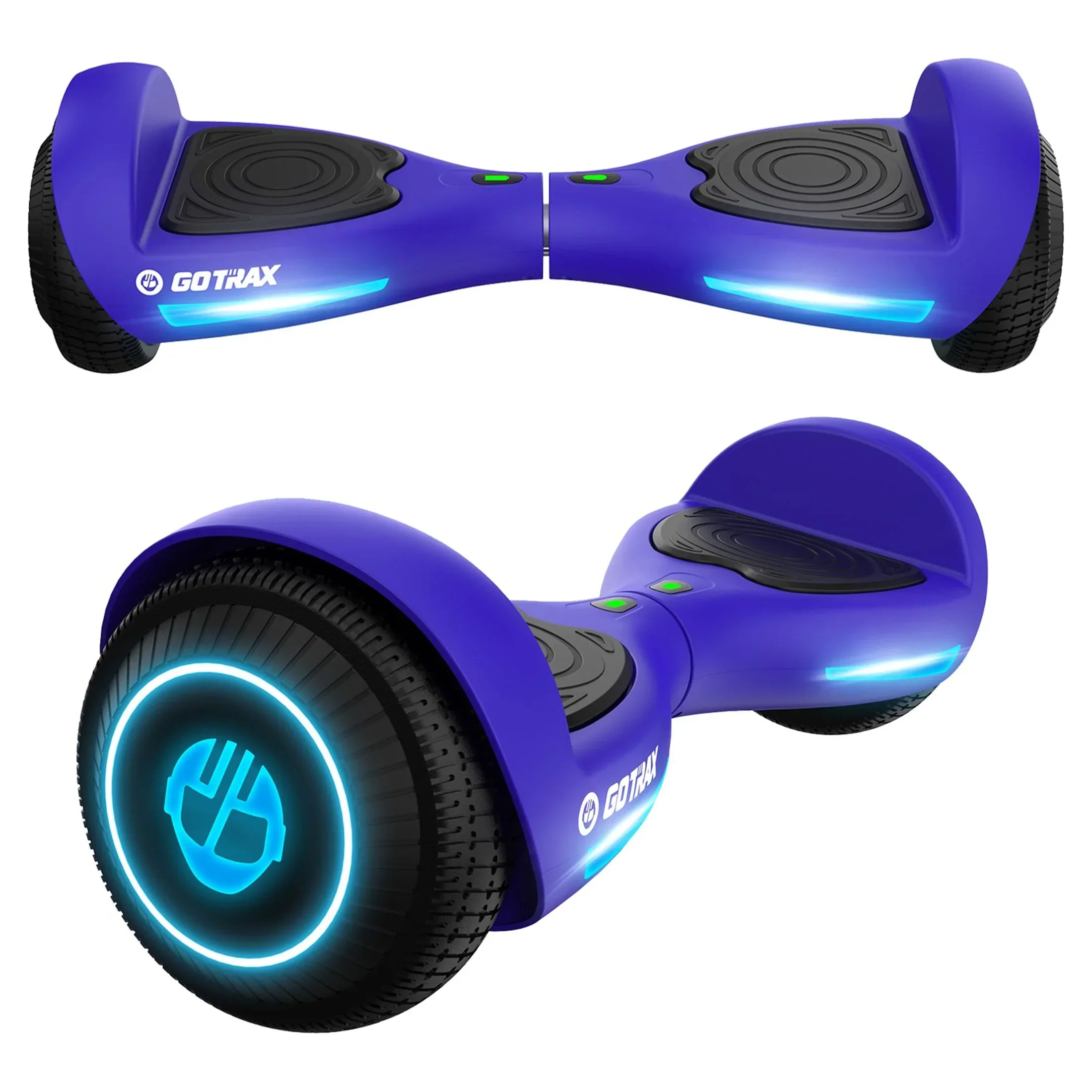 GOTRAX Hoverboard, 200W Motor, 6.5 inch LED Wheels, Blue – FX3