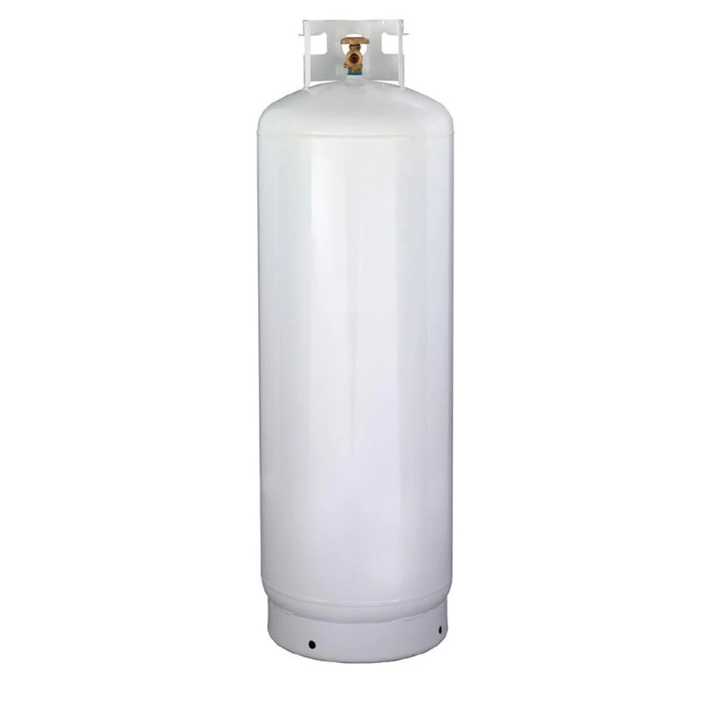 100 lb Refillable Steel Propane Tank Cylinder With Multi-Valve CGA510 Valve