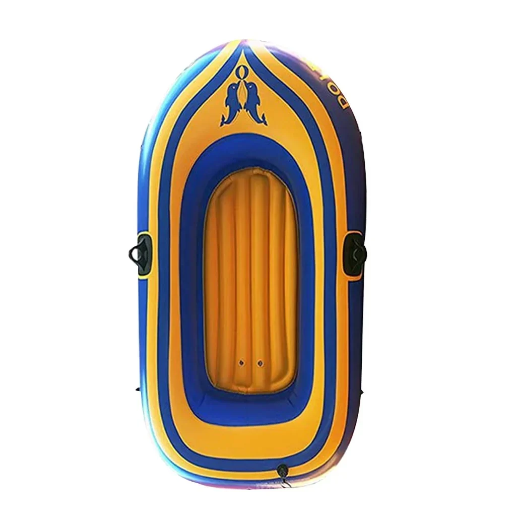 YDNGF PVC Inflatable 2person Kayak Rafting Boat – Yellow