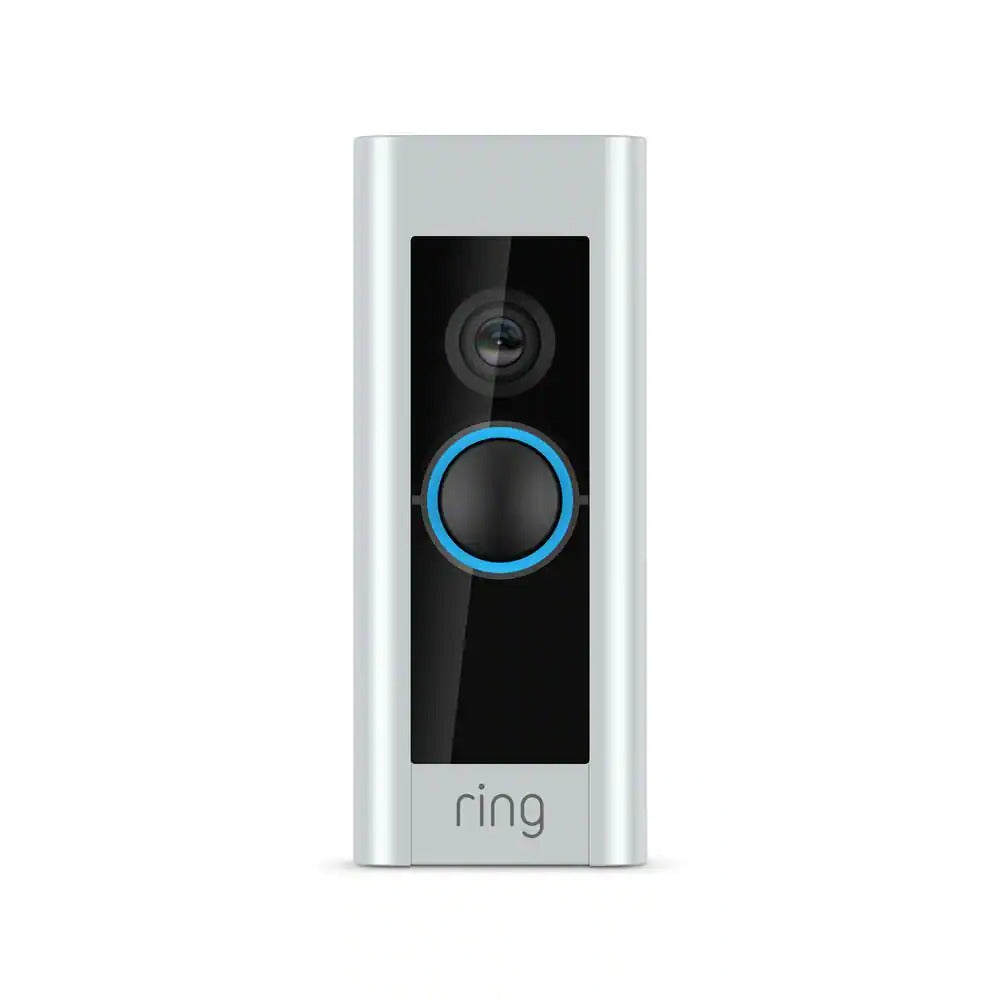 Certified Refurbished 1080p HD Wi-Fi Wired Smart Video Doorbell Camera – Pro