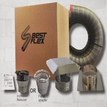 ComfortBilt Chimney Piping Kit 25 ft, 3 Inches – HP22I And HP22I-SS