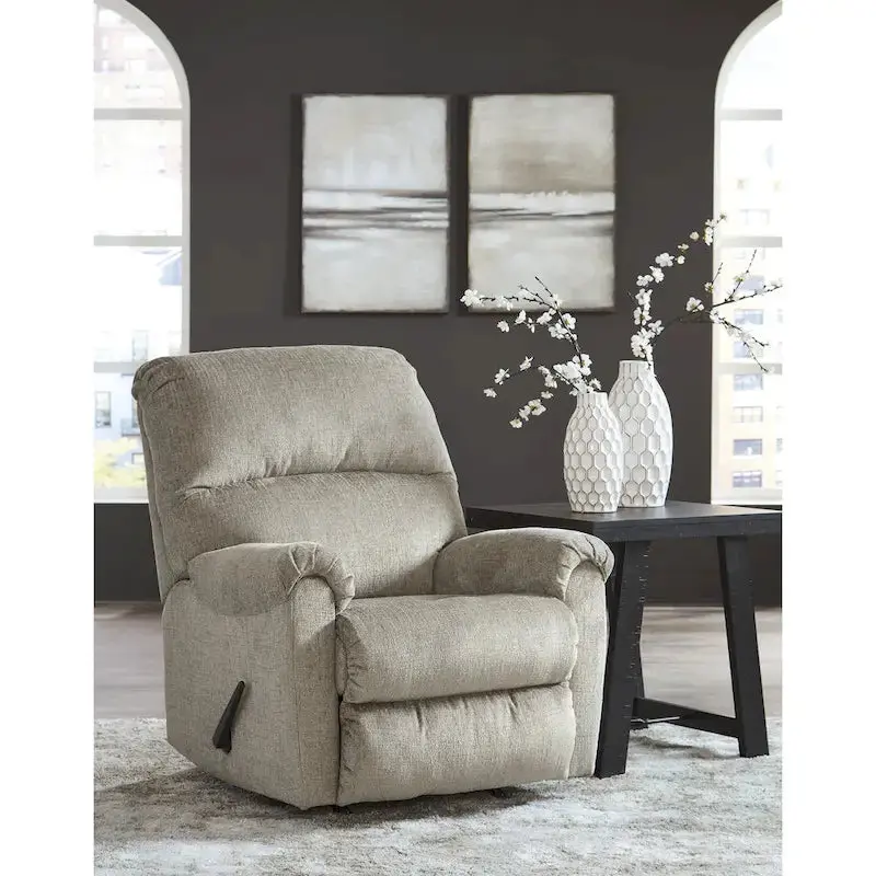Signature Design By Ashley Stonemeade Rocker Recliner Armchair – Stonemeade